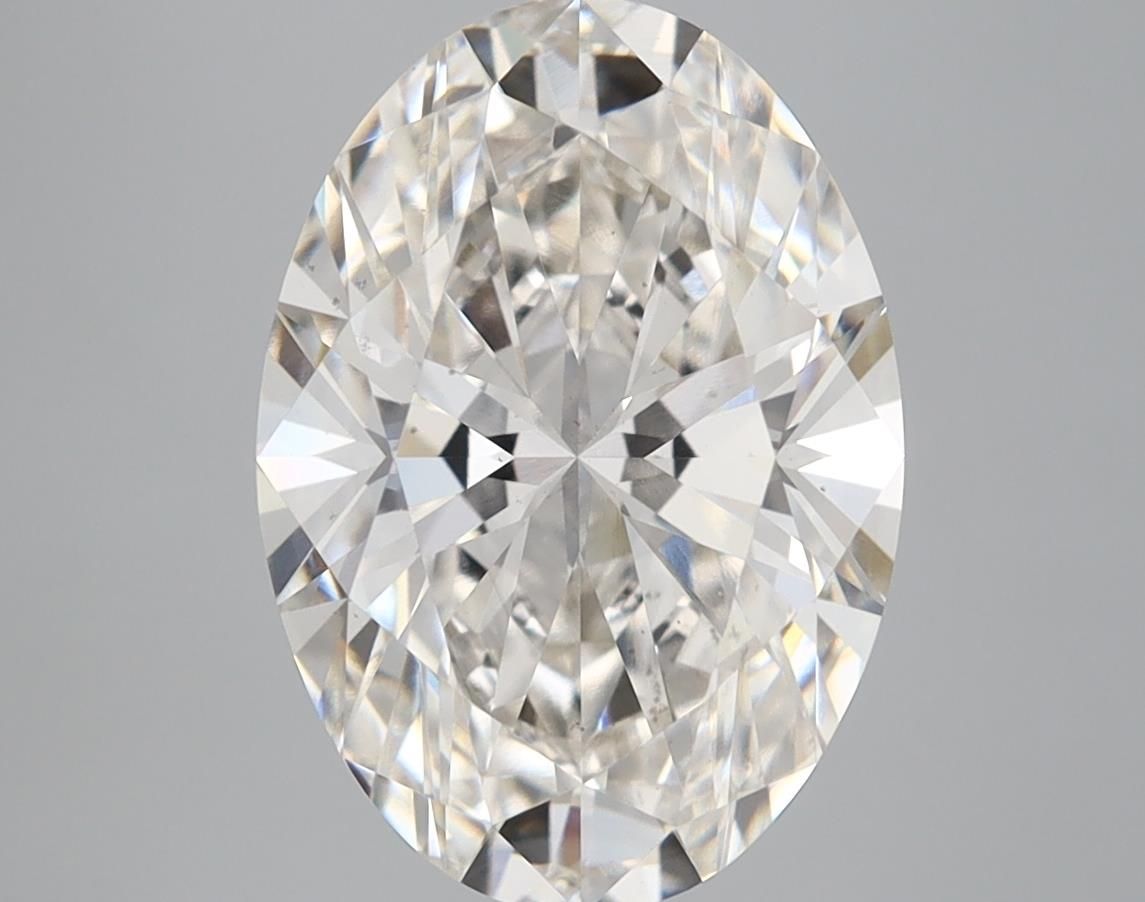 4.05 ct. oval Lab Grown Diamond front image