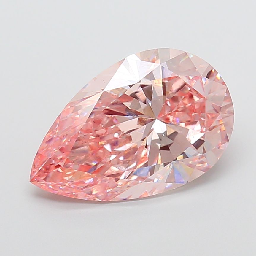 6.01 ct. pear Lab Grown Diamond front image