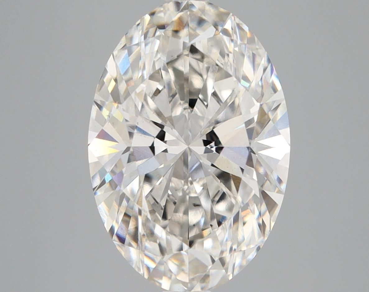 4.03 ct. oval Lab Grown Diamond front image