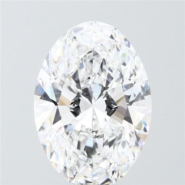 4.09 ct. oval Lab Grown Diamond front image