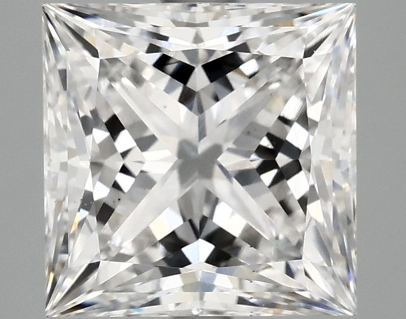 4.20 ct. princess Lab Grown Diamond front image