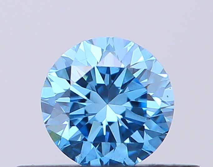 0.22 CT Fancy Vivid Blue ROUND