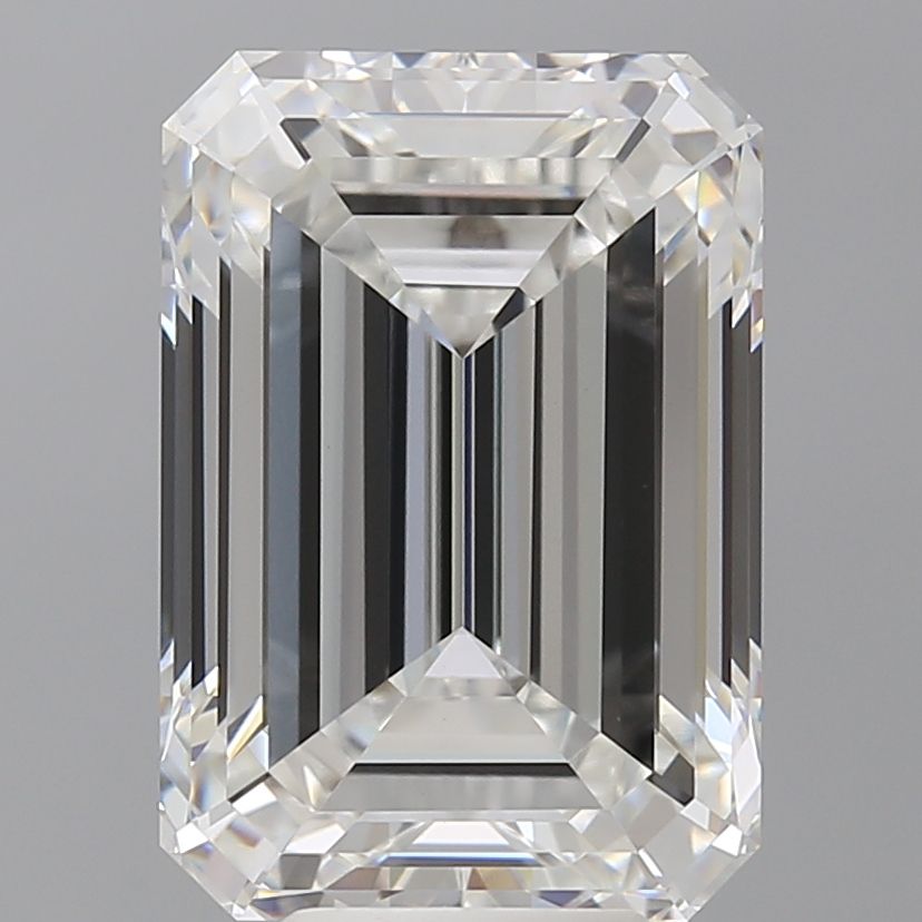 7.54 ct. emerald Lab Grown Diamond front image