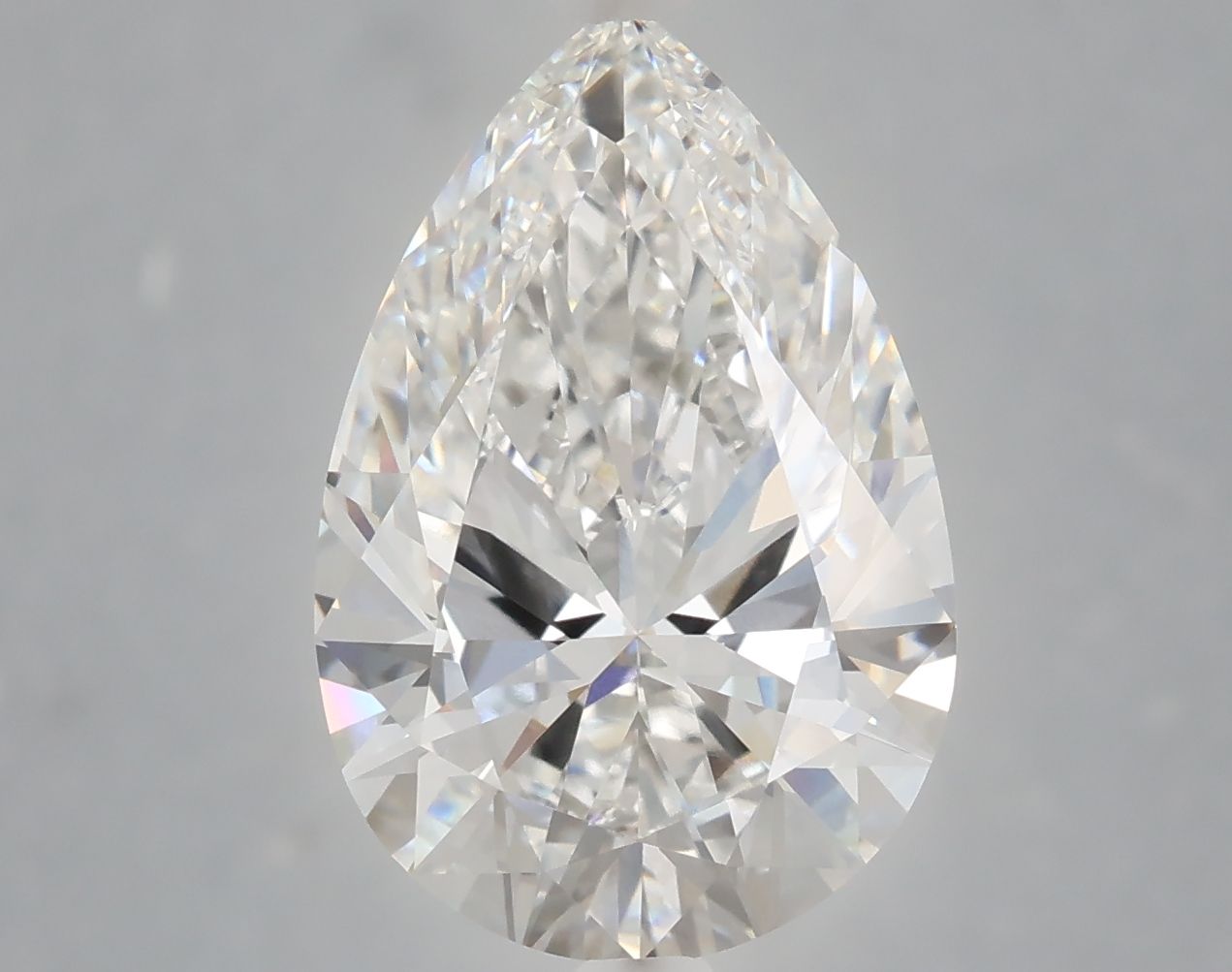 5.26 ct. pear Lab Grown Diamond front image