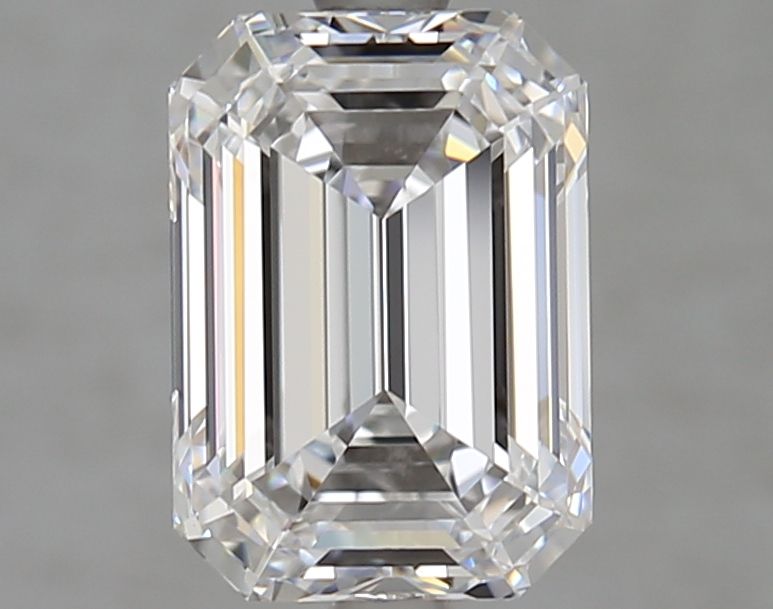 Diamant Émeraude 3.04 ct - Couleur D - Pureté IF