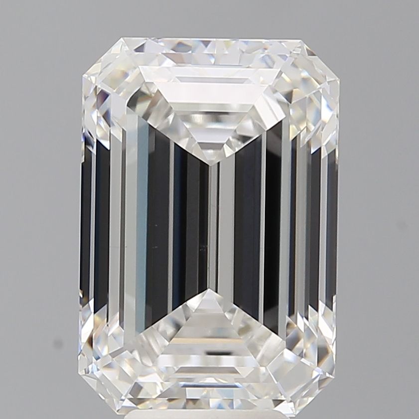 7.08 ct. emerald Lab Grown Diamond front image