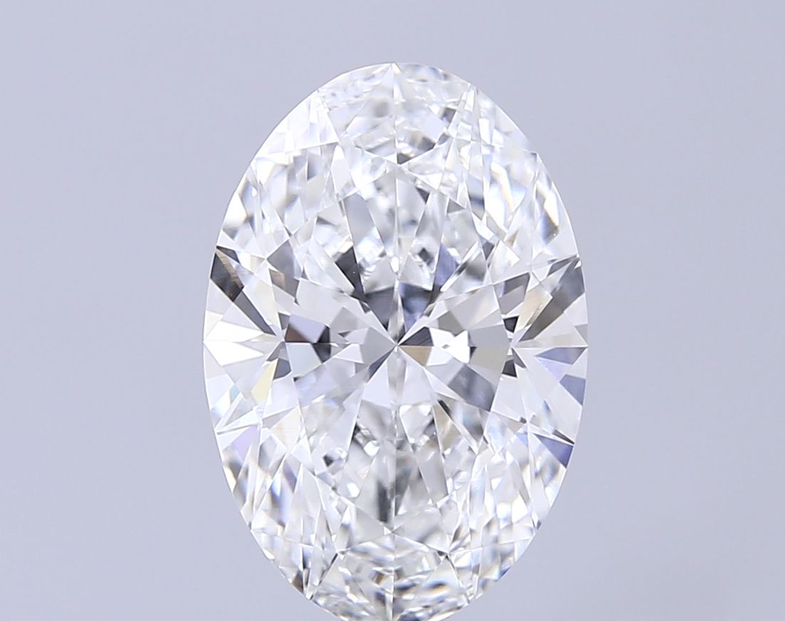 5.05 ct. oval Lab Grown Diamond front image