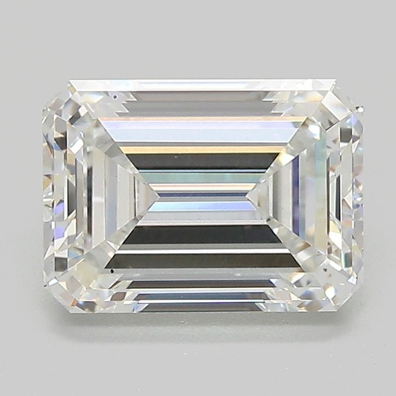 2.57 ct. emerald Lab Grown Diamond front image