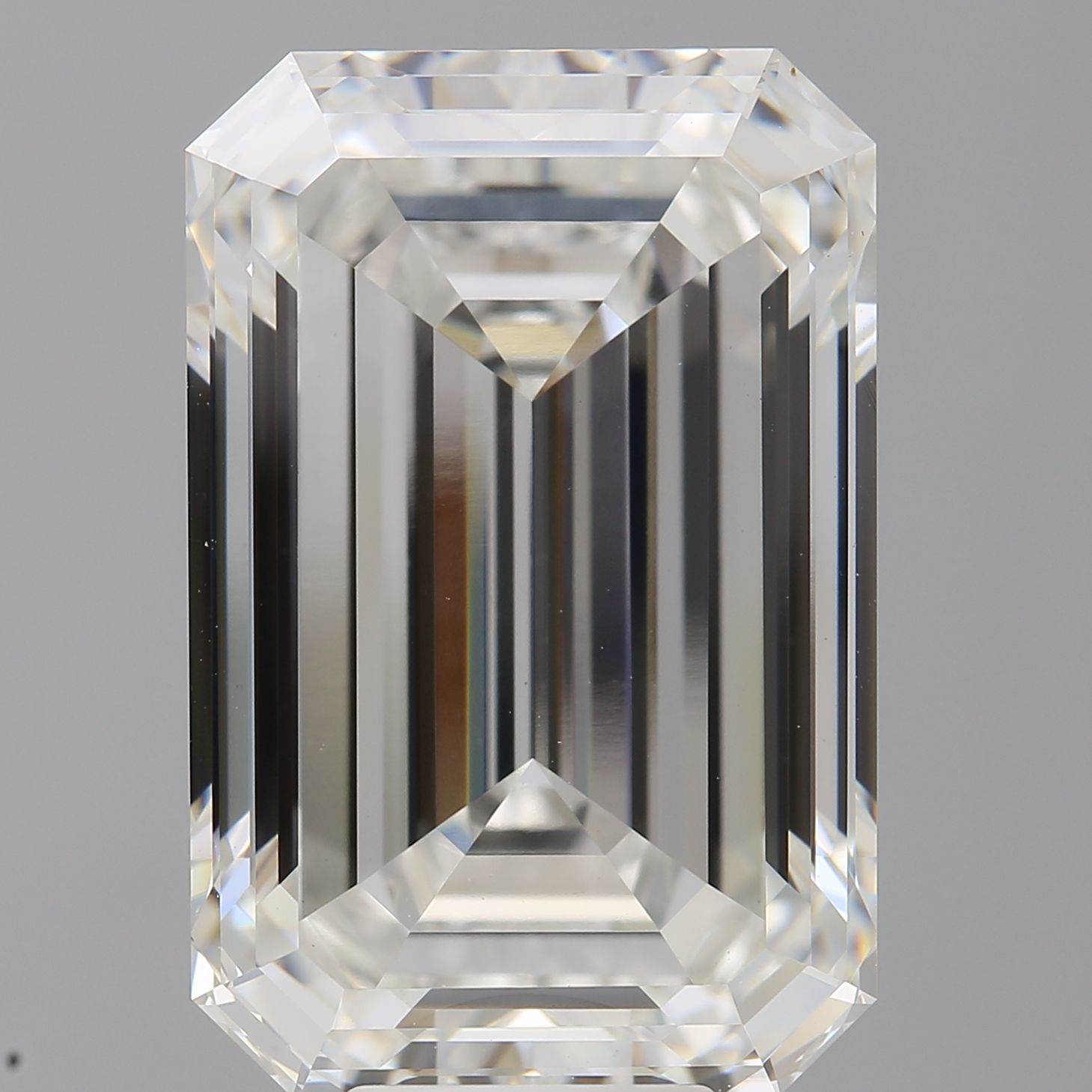 11.58 ct. emerald Lab Grown Diamond front image