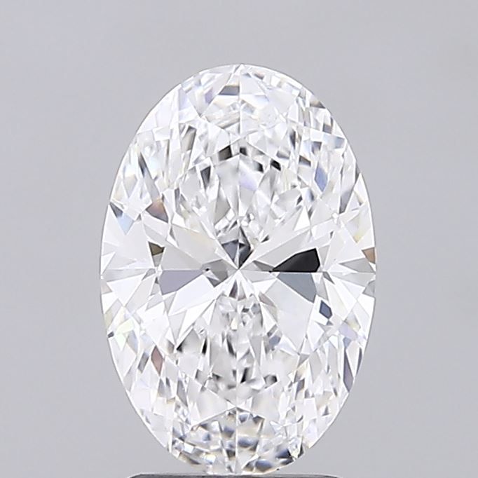 2.03 ct. oval Lab Grown Diamond front image