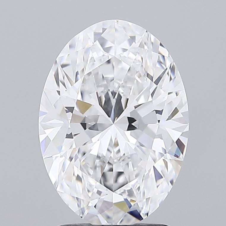 2.05 ct. oval Lab Grown Diamond front image