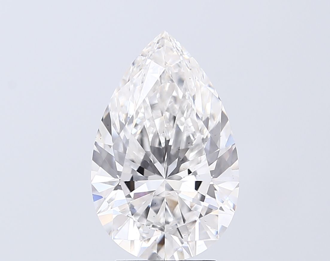 4.01 ct. pear Lab Grown Diamond front image