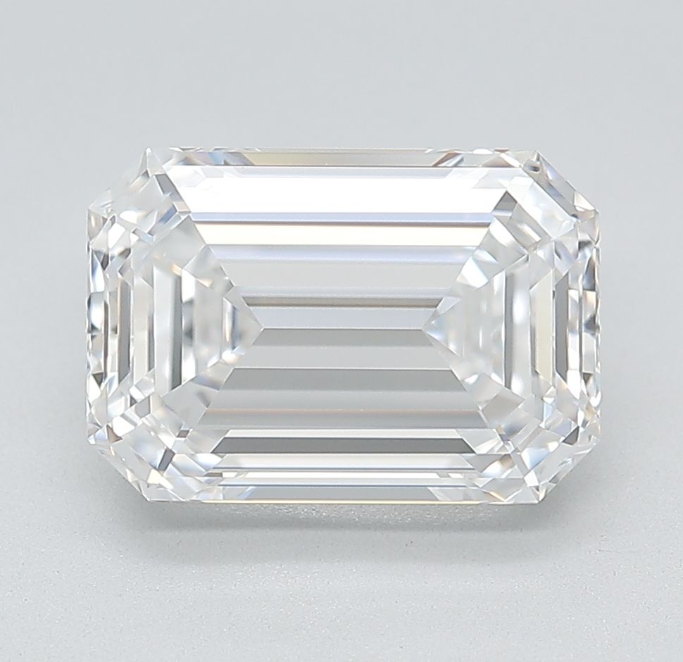 3.86 ct. emerald Lab Grown Diamond front image