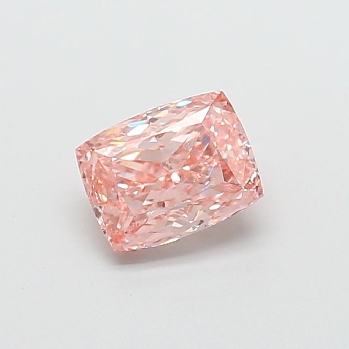 1.52 CT Fancy Intense Pink CUSHION MODIFIED