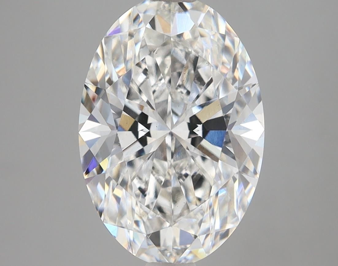 3.38 ct. oval Lab Grown Diamond front image