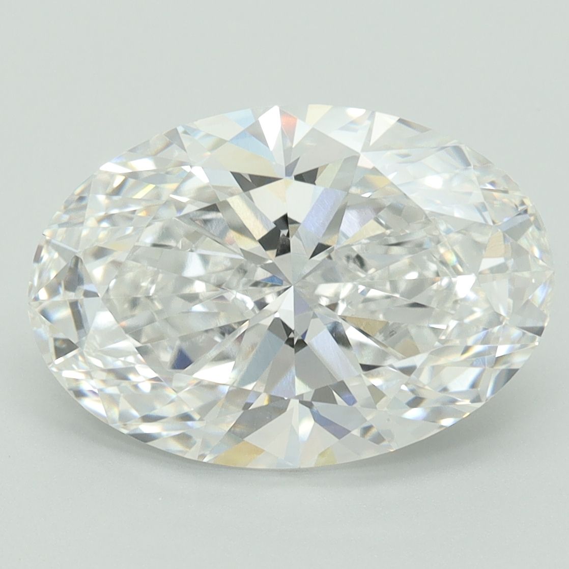 5.05 ct. oval Lab Grown Diamond front image
