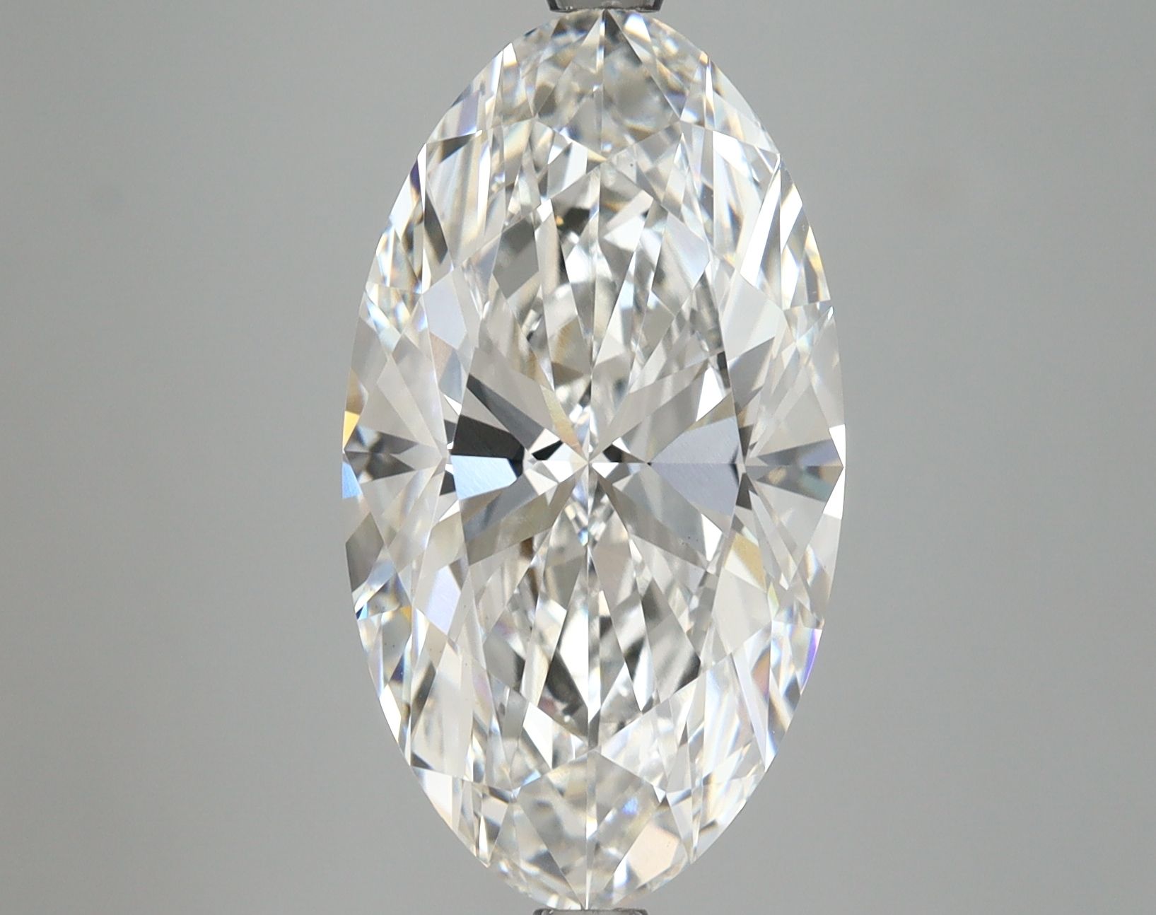6.18 ct. oval Lab Grown Diamond front image