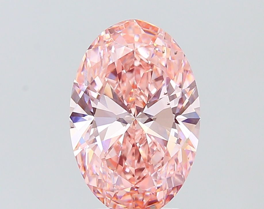 3.52 ct. oval Lab Grown Diamond front image
