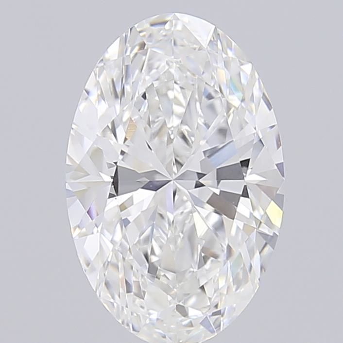 4.05 ct. oval Lab Grown Diamond front image