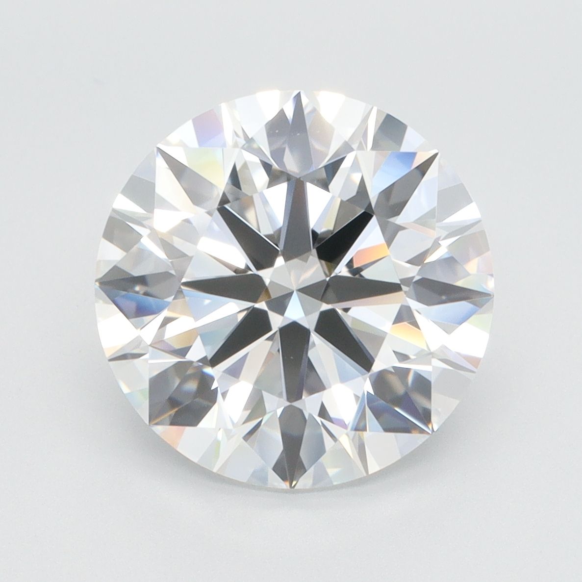 5.01 ct. round Lab Grown Diamond front image