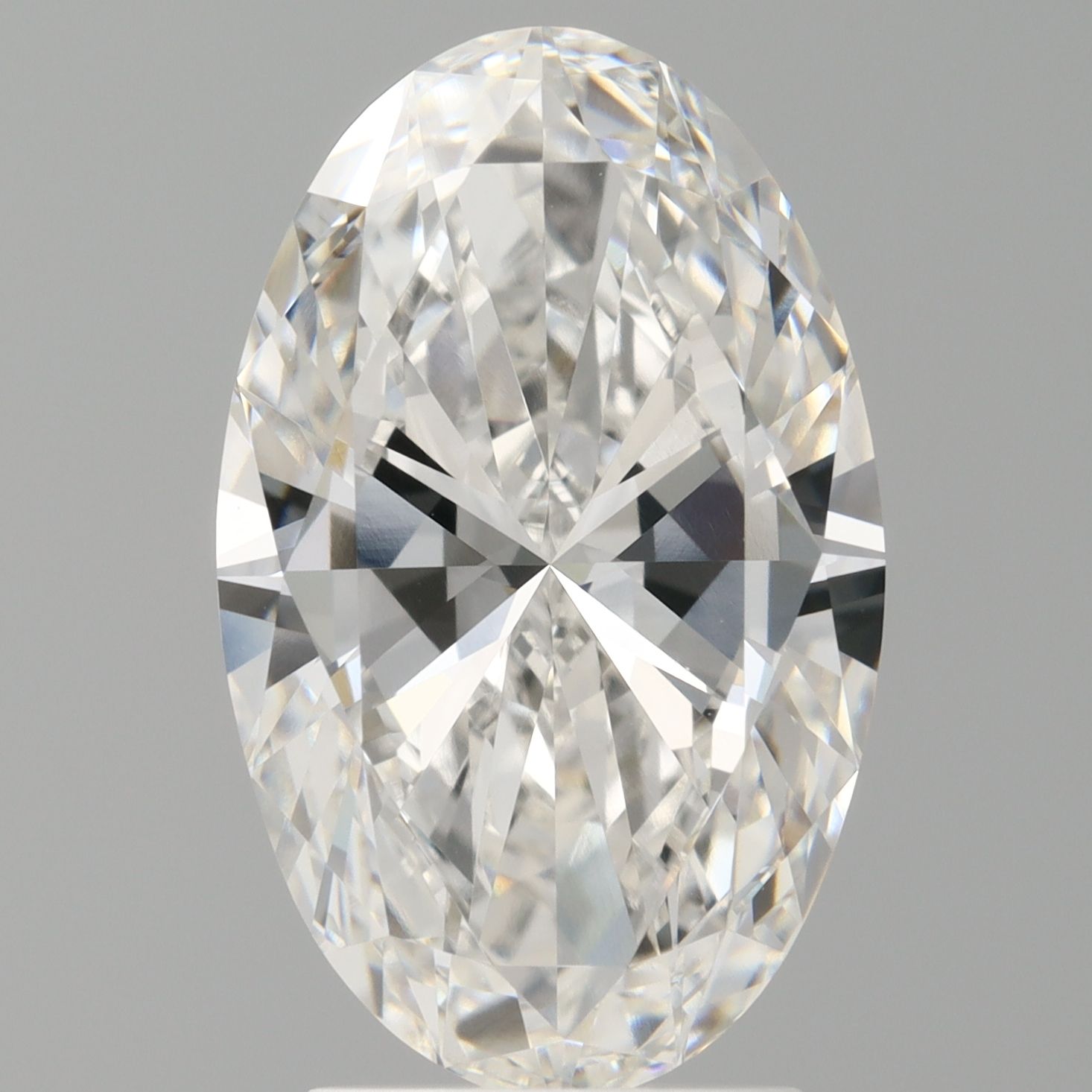 3.05 ct. oval Lab Grown Diamond front image