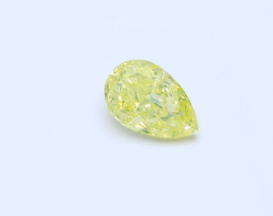 Diament 0.32 ct Fancy Greenish Yellow/SI1