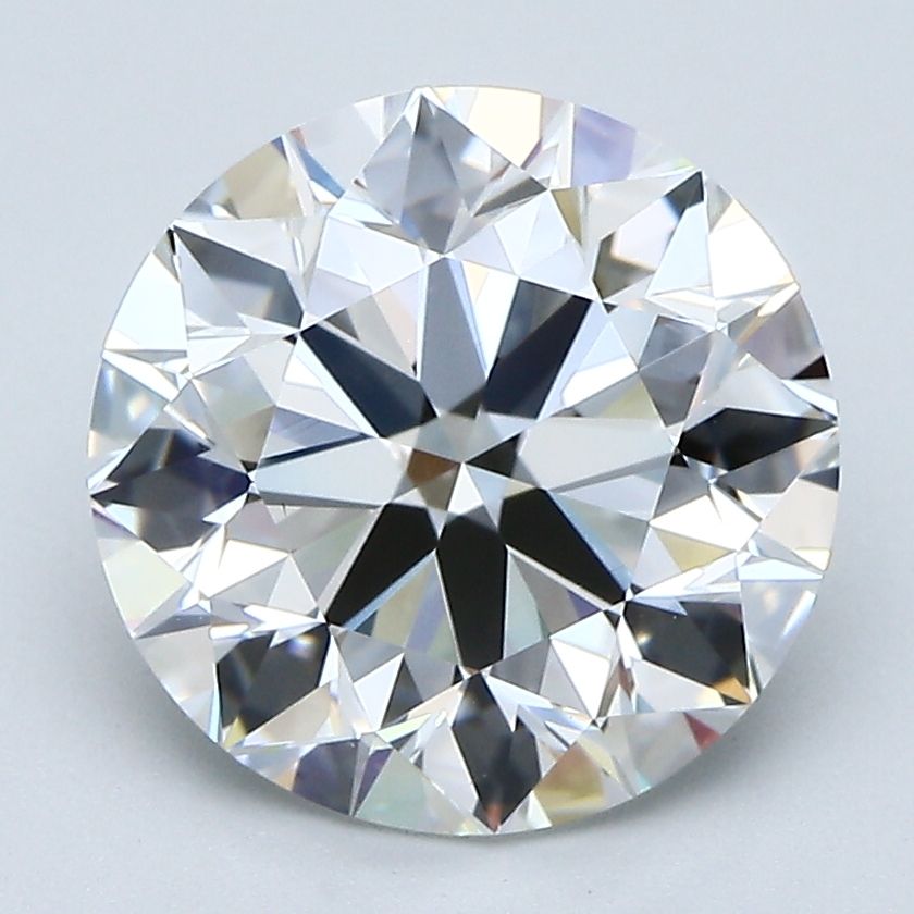 3.90 ct Round diamond