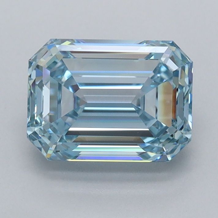 1.46 CT Fancy Vivid Blue EMERALD