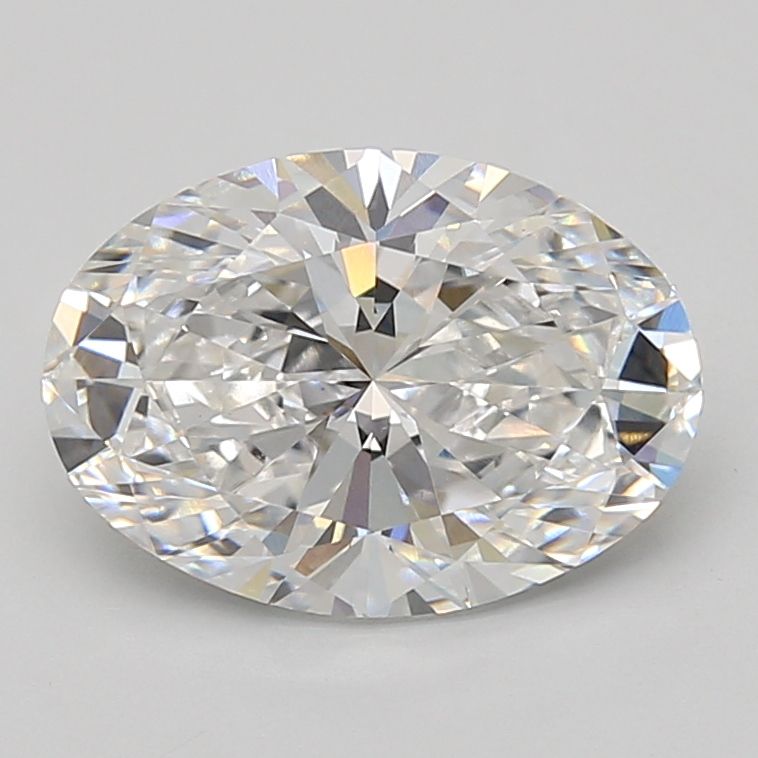 3.07 ct. oval Lab Grown Diamond front image