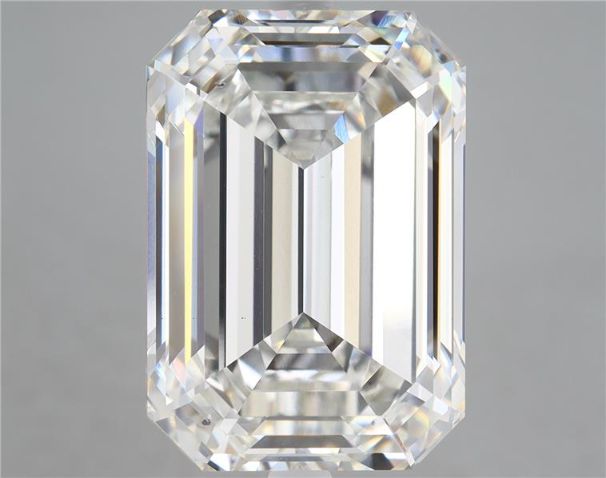 10.57 ct. emerald Lab Grown Diamond front image