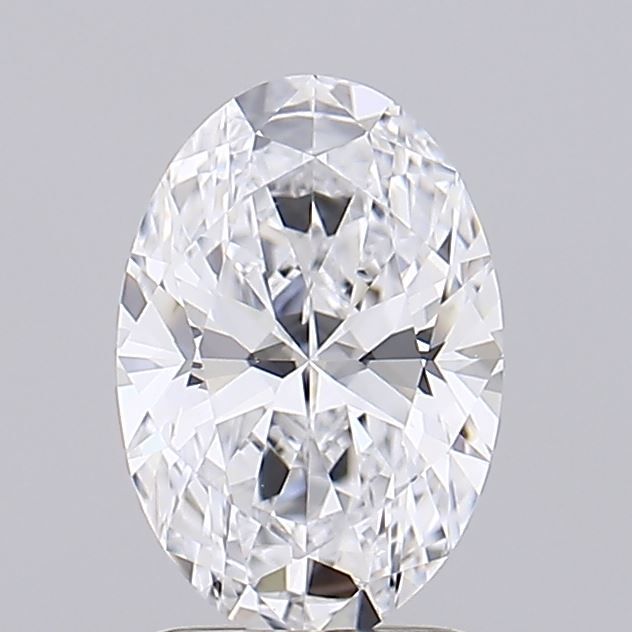 1.22 ct. oval Lab Grown Diamond front image