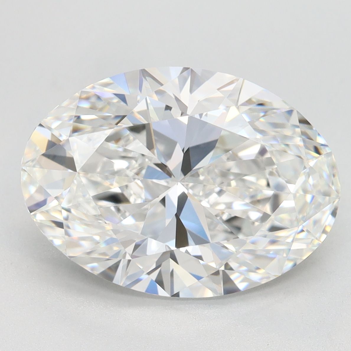 4.38 ct. oval Lab Grown Diamond front image