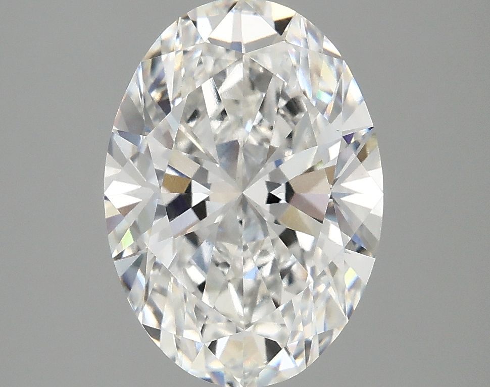 3.09 ct. oval Lab Grown Diamond front image