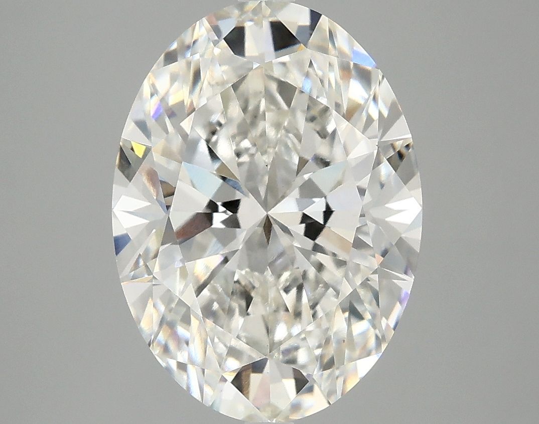 4.09 ct. oval Lab Grown Diamond front image