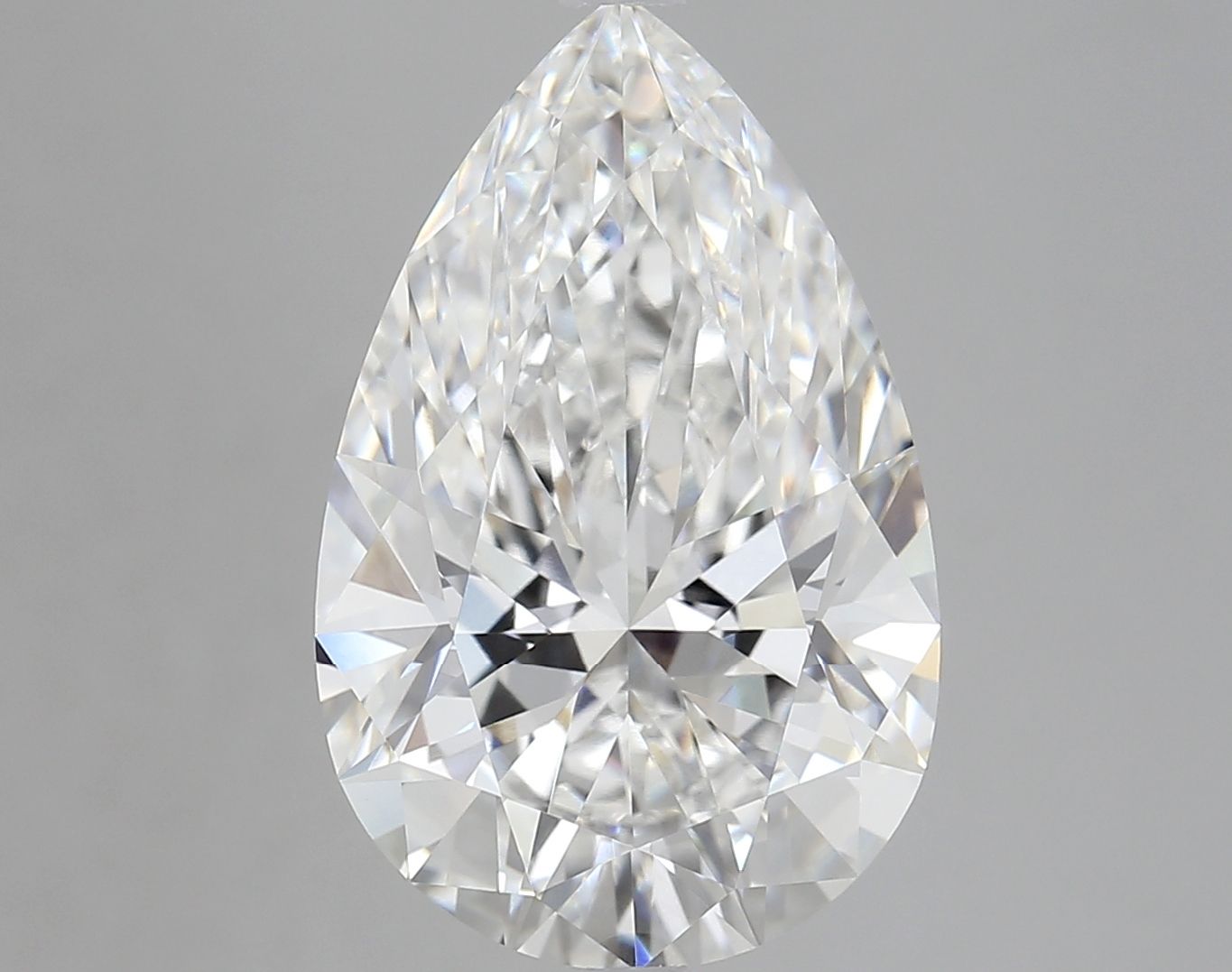 6.65 ct. pear Lab Grown Diamond front image