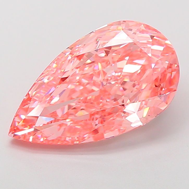 7.27 ct. pear Lab Grown Diamond front image