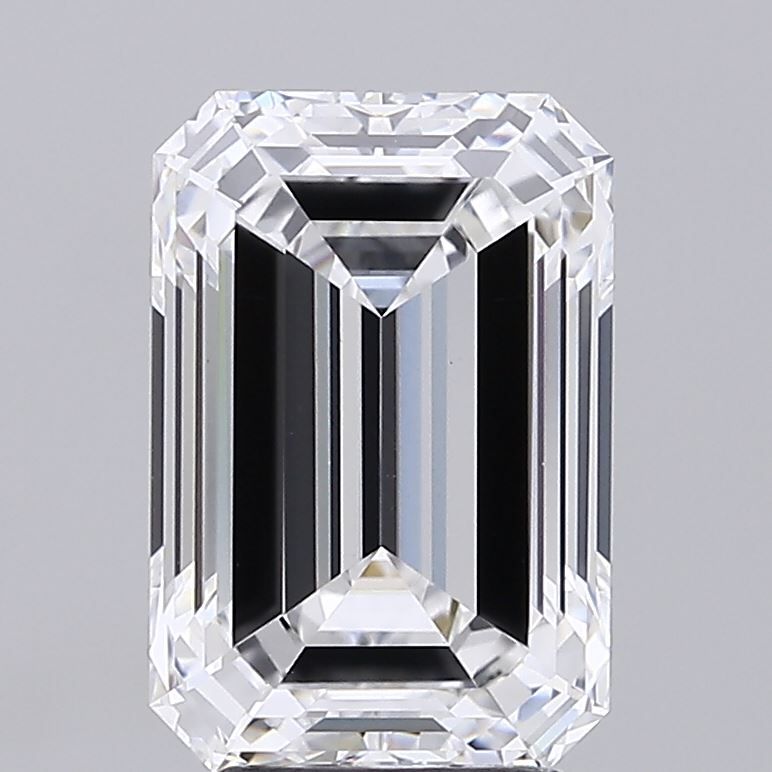 4.12 ct. emerald Lab Grown Diamond front image