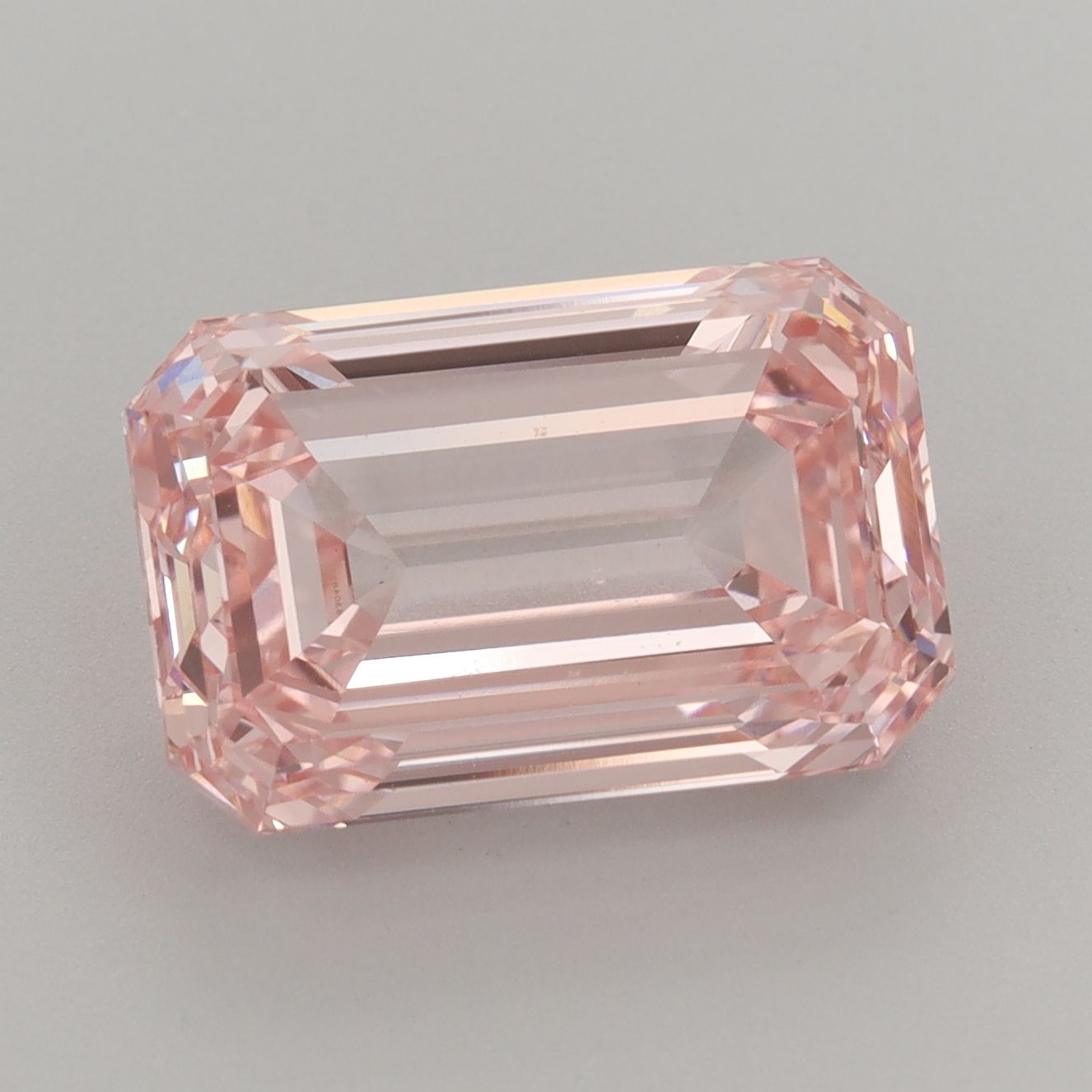 7.02 ct. emerald Lab Grown Diamond front image