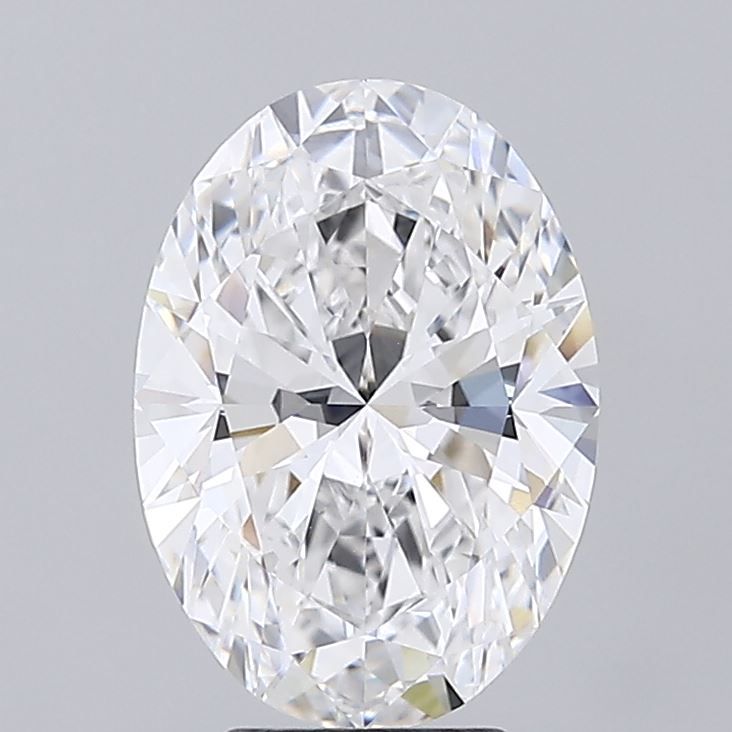4.39 ct. oval Lab Grown Diamond front image