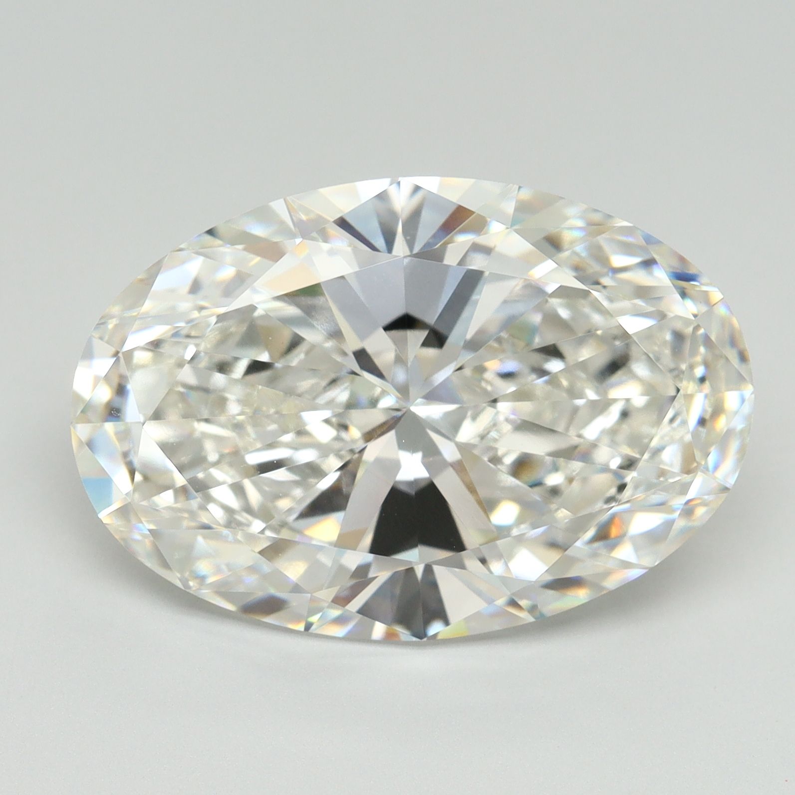 10.08 ct. oval Lab Grown Diamond front image