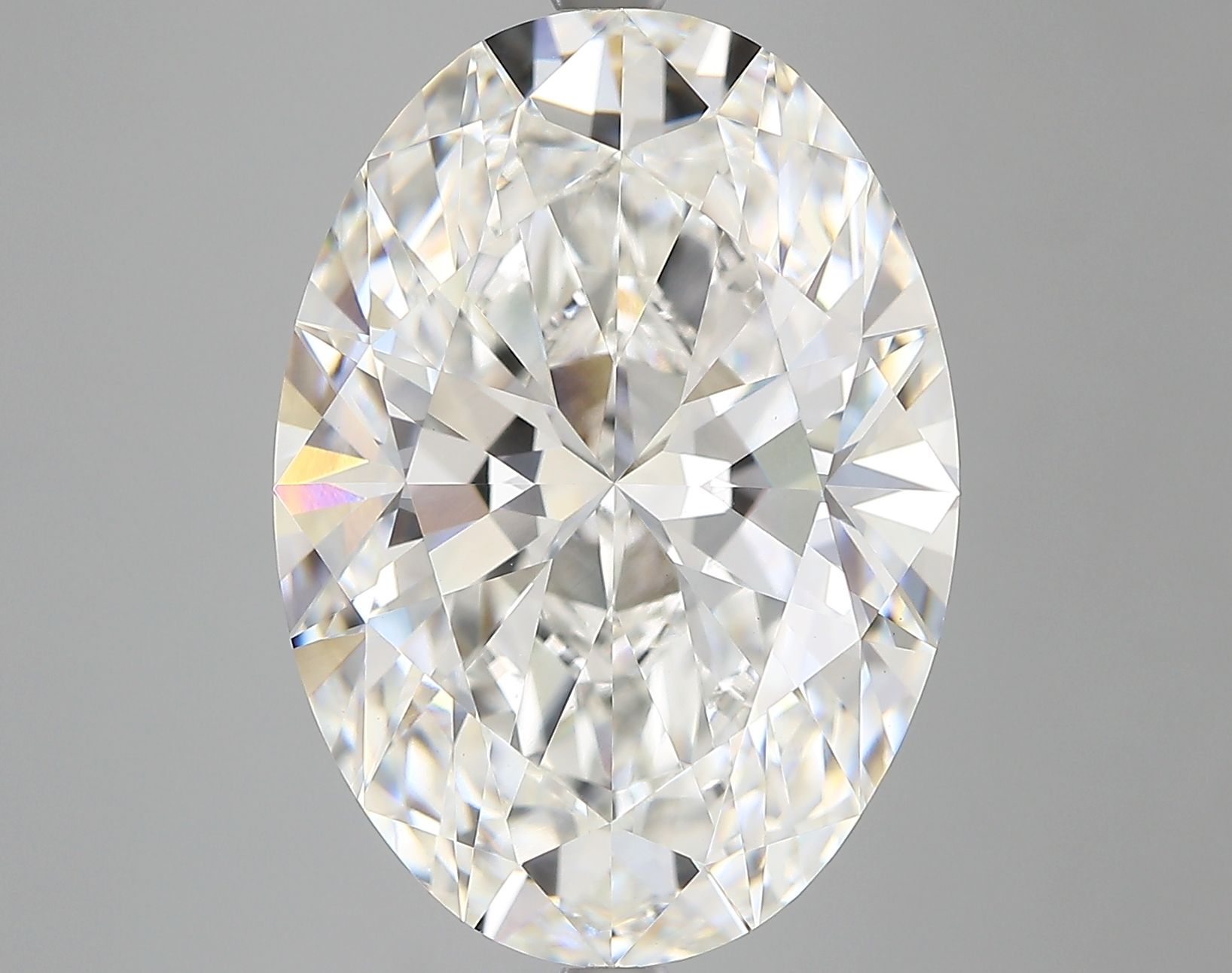 9.10 ct. oval Lab Grown Diamond front image