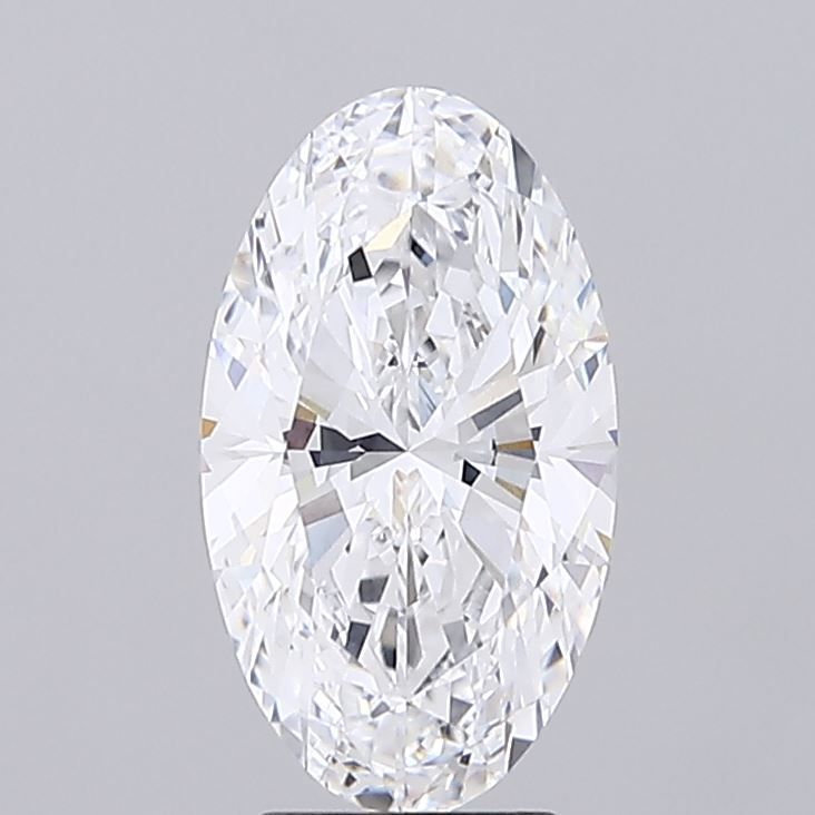 3.31 ct. oval Lab Grown Diamond front image