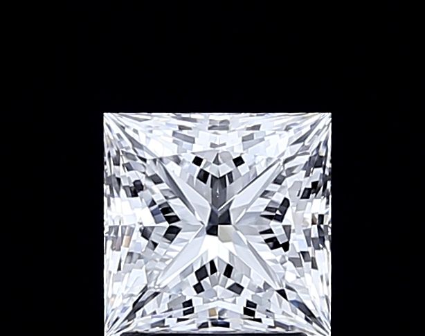 2.30 ct. princess Lab Grown Diamond front image