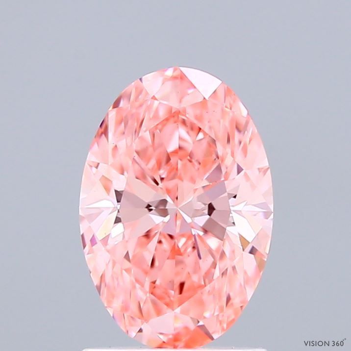 1.39 ct. oval Lab Grown Diamond front image