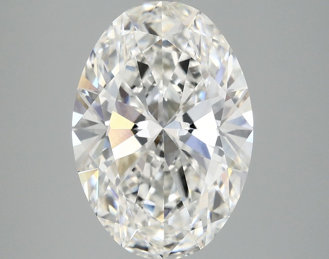 4.10 ct. oval Lab Grown Diamond front image