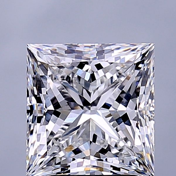 3.04 ct. princess Lab Grown Diamond front image
