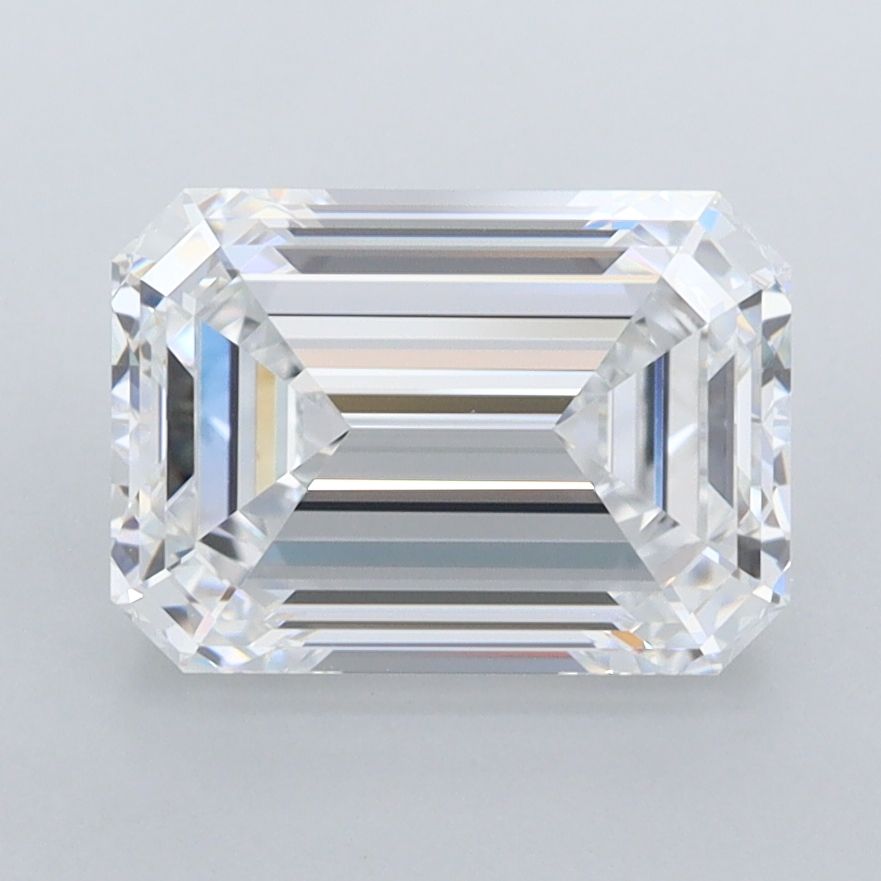 2.84 ct. emerald Lab Grown Diamond front image