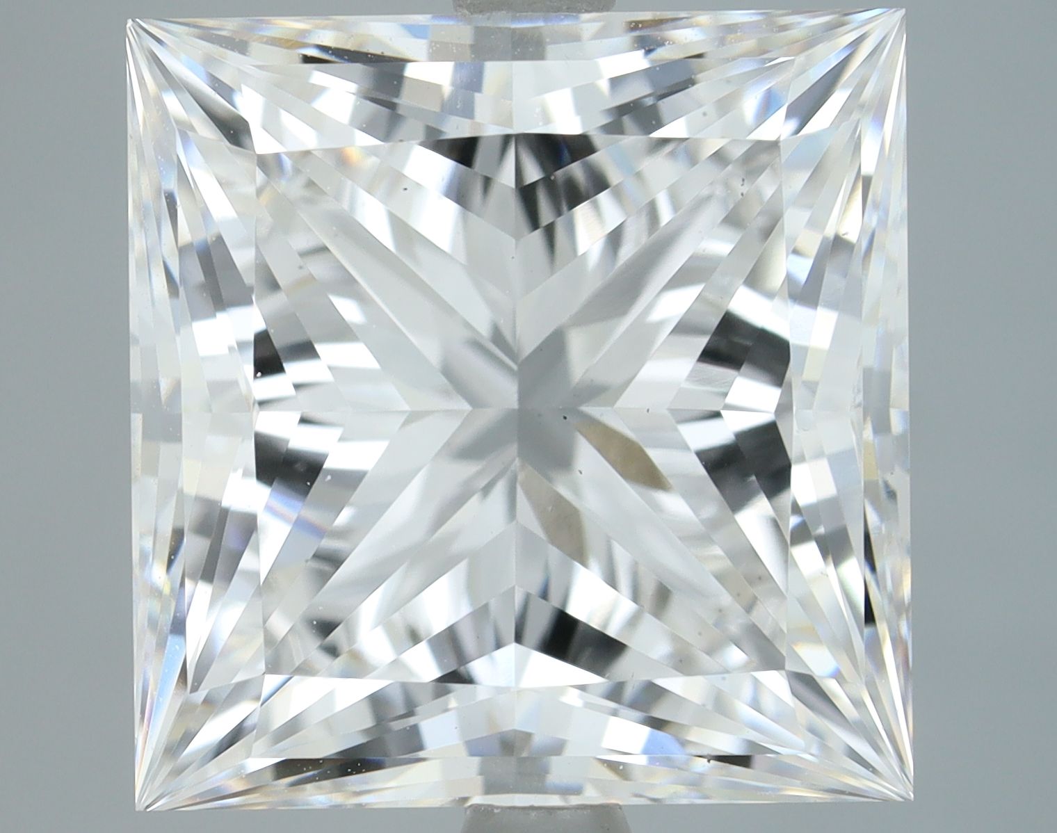6.03 ct. princess Lab Grown Diamond front image