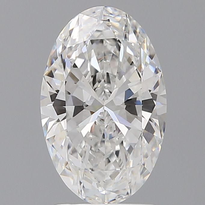 2.56 ct. oval Lab Grown Diamond front image