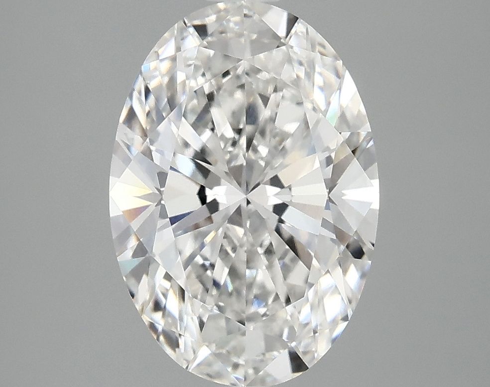 2.98 ct. oval Lab Grown Diamond front image